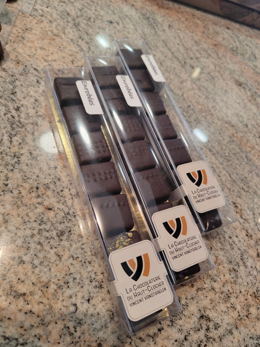 Réglette de 7 pralines assortiment