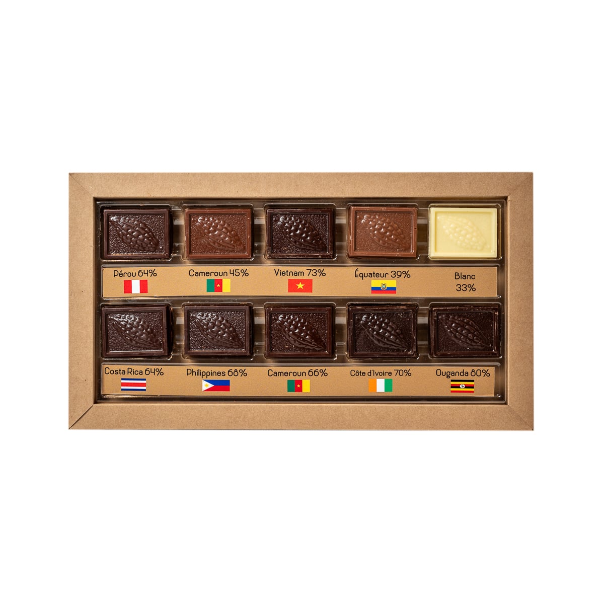 Coffret tablettes "autour du monde"